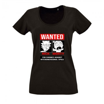 Wanted O nyakú női póló
