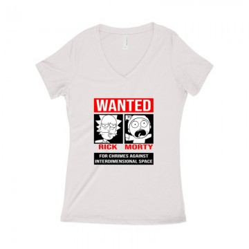 Wanted Női póló V kivágott