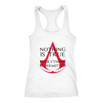 Nothing Is true Everything is permitted Logo Női Trikó
