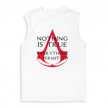 Nothing Is true Everything is permitted Logo Férfi Trikó