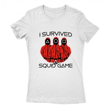 Squid game I Survived Női Póló