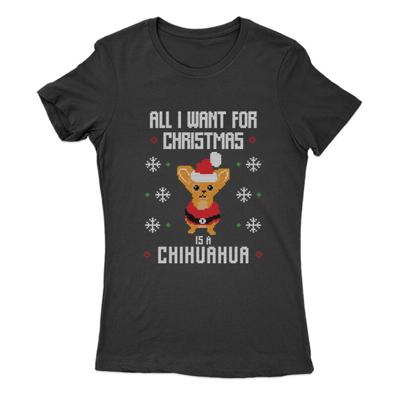 All i want chihuahua Női Póló