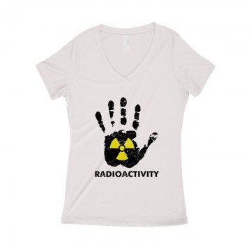 Radioactivity Női póló V kivágott