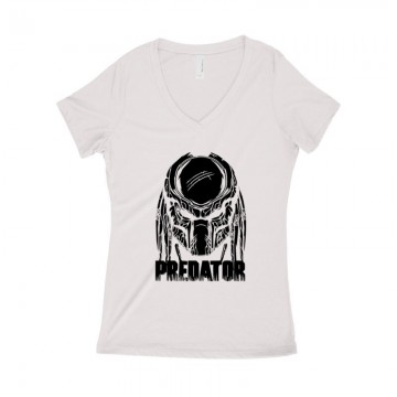 Predator Face Női póló V kivágott