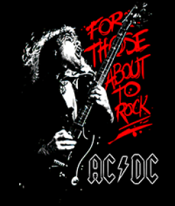 AC DC for those about to Rock
